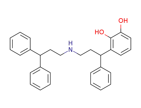 3-[3-(3,3-Diphenyl-propylamino)-1-phenyl-propyl]-benzene-1,2-diol
