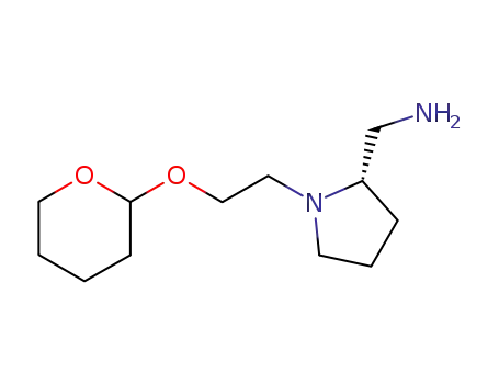 (S)-2-aminomethyl-1-(2'-tetrahydropyranyloxyethyl)pyrrolidine