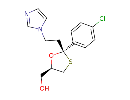 [(2S,5R)-2-(4-Chloro-phenyl)-2-(2-imidazol-1-yl-ethyl)-[1,3]oxathiolan-5-yl]-methanol