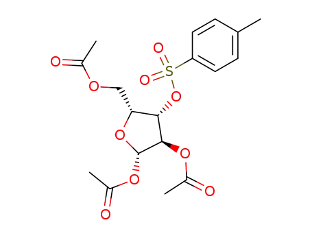 Acetic acid (2S,3R,4S,5R)-2-acetoxy-5-acetoxymethyl-4-(toluene-4-sulfonyloxy)-tetrahydro-furan-3-yl ester