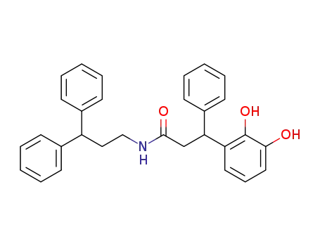3-(2,3-Dihydroxy-phenyl)-N-(3,3-diphenyl-propyl)-3-phenyl-propionamide