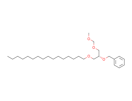 Benzene, [[2-(hexadecyloxy)-1-[(methoxymethoxy)methyl]ethoxy]methyl]-, (R)-