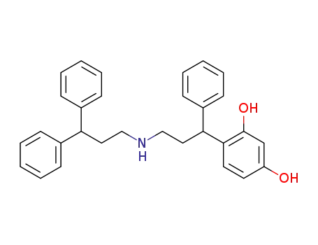 4-[3-(3,3-Diphenyl-propylamino)-1-phenyl-propyl]-benzene-1,3-diol