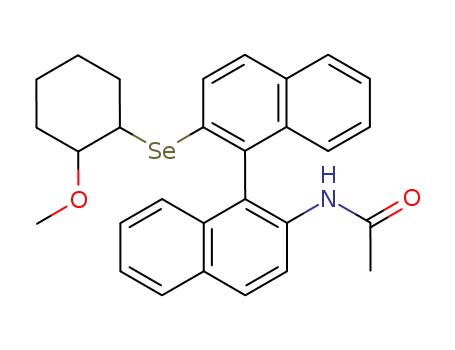 Acetamide, N-[2'-[(2-methoxycyclohexyl)seleno][1,1'-binaphthalen]-2-yl]-