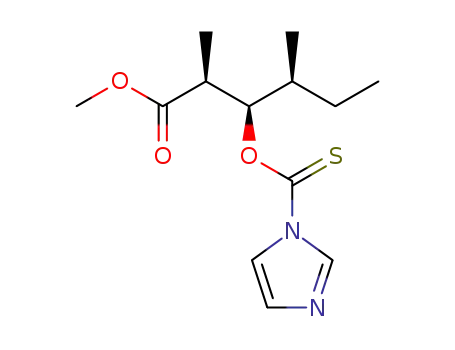 (2S,3R,4S)-3-(Imidazole-1-carbothioyloxy)-2,4-dimethyl-hexanoic acid methyl ester