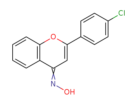 2-(4-Chloro-phenyl)-chromen-4-one oxime