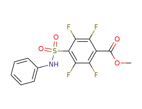 methyl 4-N-phenylaminosulphonyl-2,3,5,6-tetrafluorobenzoate