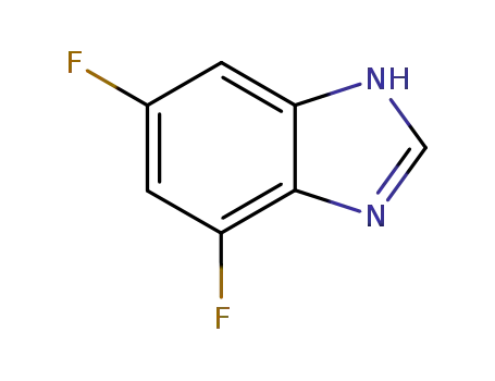 1H-벤즈이미다졸,4,6-디플루오로-(9CI)