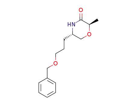 (2R,5S)-5-(3-Benzyloxypropyl)-2-methyl-3-morpholinon