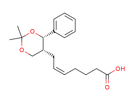 (Z)-7-[(4S,5R)-2,2-dimethyl-4-phenyl-1,3-dioxan-5-yl]hept-5-enoic acid