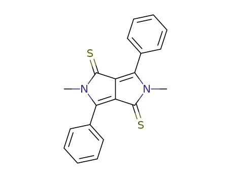 2,5-Dimethyl-3,6-diphenyl-2,5-dihydro-pyrrolo[3,4-c]pyrrole-1,4-dithione