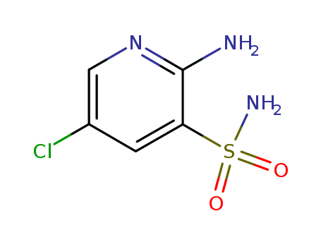 2-Amino-5-chloro-pyridine-3-sulfonic acid amide