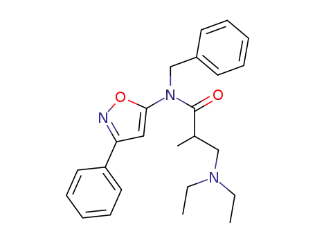 N-Benzyl-3-diethylamino-2-methyl-N-(3-phenyl-isoxazol-5-yl)-propionamide