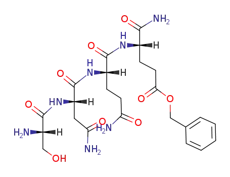 H-Ser-Asn-Gln-Glu(OBzl)-NH<sub>2</sub>