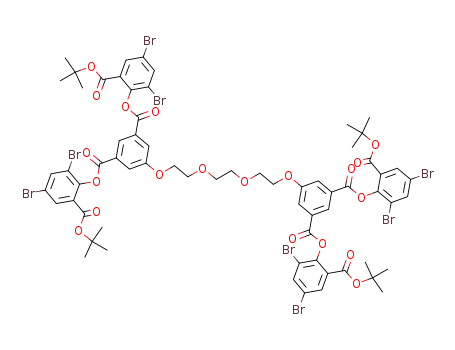 C<sub>66</sub>H<sub>62</sub>Br<sub>8</sub>O<sub>20</sub>