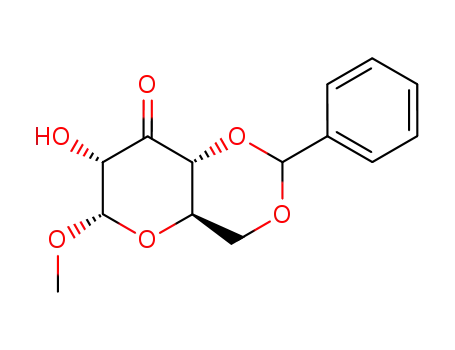 methyl 4,6-O-benzylidene-α-D-ribohexopyranosid-3-ulose