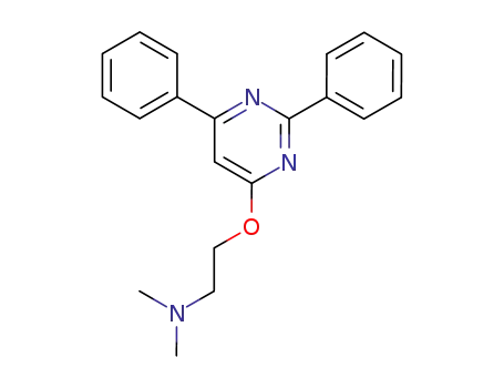 Ethanamine, 2-[(2,6-diphenyl-4-pyrimidinyl)oxy]-N,N-dimethyl-
