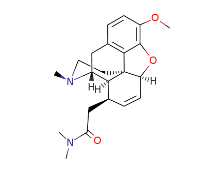 8α-(Dimethylcarbamoylmethyl)-8,14-dihydro-6-desmethoxythebain