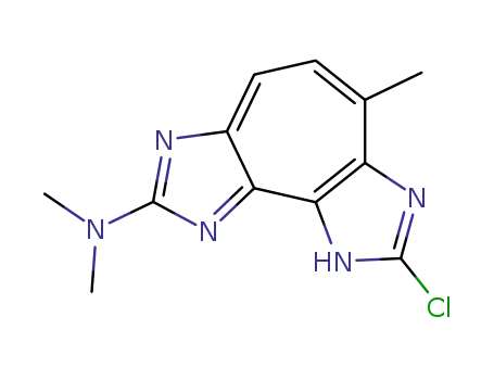 (8-Chloro-6-methyl-9H-cyclohepta[1,2-d;3,4-d']diimidazol-2-yl)-dimethyl-amine