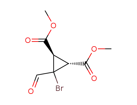 (1R,2R)-3-bromo-1,2-dicarbomethoxy-3-formyl-cyclopropane