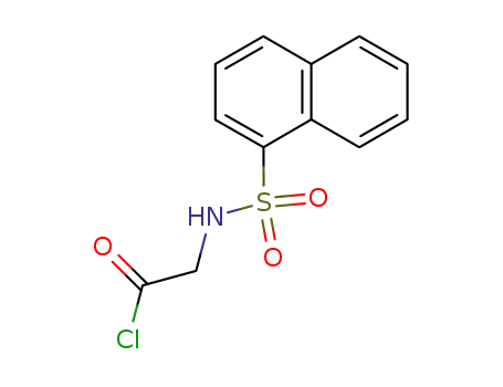 N-(Naphthalene-1-sulfonyl)glycyl chloride