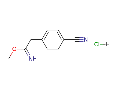 2-(4-Cyano-phenyl)-acetimidic acid methyl ester; hydrochloride