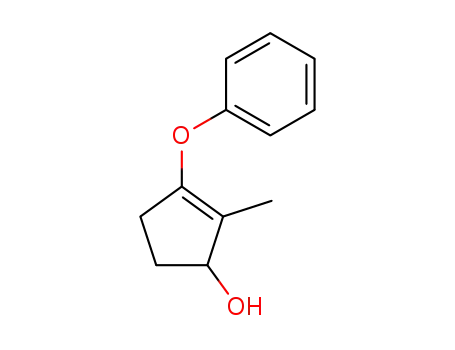 Molecular Structure of 96530-08-4 (2-Methyl-3-phenoxycyclopent-2-enol)
