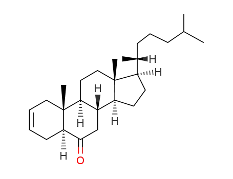 Molecular Structure of 20281-69-0 (5α-cholest-2-en-6-one)