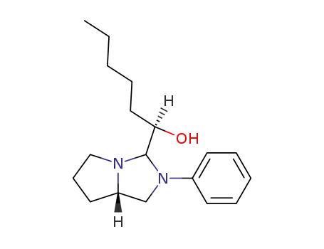(R)-1-((S)-2-Phenyl-hexahydro-pyrrolo[1,2-c]imidazol-3-yl)-hexan-1-ol