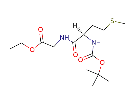 Molecular Structure of 74085-81-7 (Boc-D-Met-Gly-OEt)