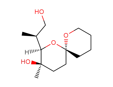 (2R,3R,6S)-2-((S)-2-Hydroxy-1-methyl-ethyl)-3-methyl-1,7-dioxa-spiro[5.5]undecan-3-ol