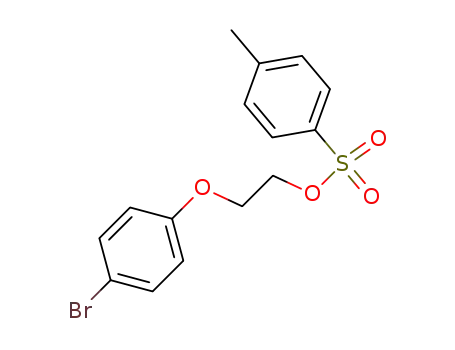 Molecular Structure of 67238-50-0 (2-(4-broMophenoxy)ethyl 4-Methylbenzenesulfonate)