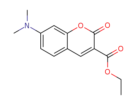 2H-1-Benzopyran-3-carboxylic acid, 7-(dimethylamino)-2-oxo-, ethyl
ester