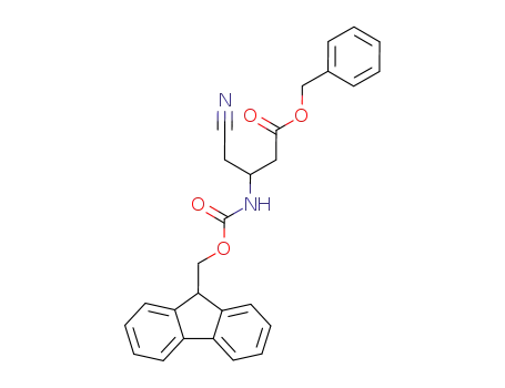 3-(N-fluorenylmethoxycarbonylamino)-4-cyano benzylbutyrate