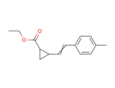 2-((E)-2-p-Tolyl-vinyl)-cyclopropanecarboxylic acid ethyl ester