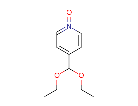 Pyridine, 4-(diethoxymethyl)-, 1-oxide