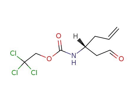[(R)-1-(2-Oxo-ethyl)-but-3-enyl]-carbamic acid 2,2,2-trichloro-ethyl ester