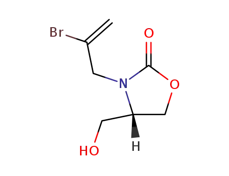 (4S)-3-(2-bromoallyl)-4-hydroxymethyl-1,3-oxazolan-2-one