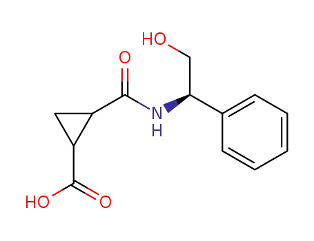 2-((R)-2-Hydroxy-1-phenyl-ethylcarbamoyl)-cyclopropanecarboxylic acid