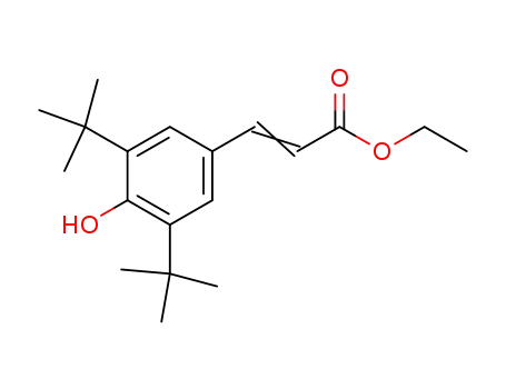 Cinnamic acid, 3,5-di-tert-butyl-4-hydroxy-, ethyl ester