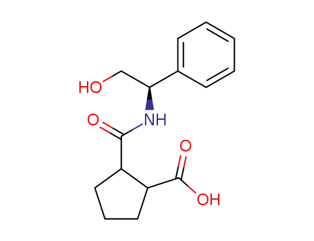 2-((R)-2-Hydroxy-1-phenyl-ethylcarbamoyl)-cyclopentanecarboxylic acid