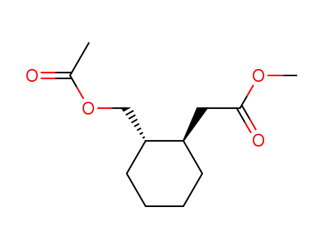 ((1R,2S)-2-Acetoxymethyl-cyclohexyl)-acetic acid methyl ester