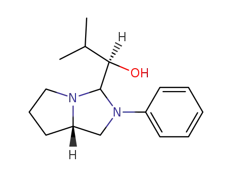 (R)-2-Methyl-1-((S)-2-phenyl-hexahydro-pyrrolo[1,2-c]imidazol-3-yl)-propan-1-ol