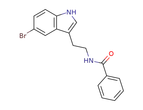N-[2-(5-bromo-1H-indol-3-yl)ethyl]benzamide