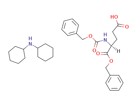 N-cyclohexylcyclohexanamine;5-oxo-5-phenylmethoxy-4-(phenylmethoxycarbonylamino)pentanoic acid