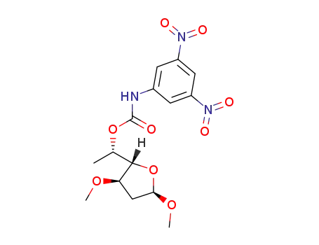 methyl α-L-cymarofuranoside 3,5-dinitrophenylcarbamate