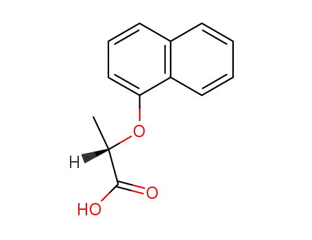 Propanoic acid, 2-(1-naphthalenyloxy)-, (2S)-