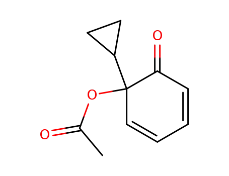 (RS)-6-acetoxy-6-cyclopropylcyclohexa-2,4-dien-1-one