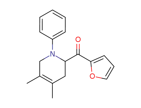 (4,5-Dimethyl-1-phenyl-1,2,3,6-tetrahydro-pyridin-2-yl)-furan-2-yl-methanone