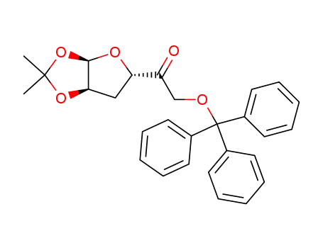 3-deoxy-1,2-O-isopropylidene-6-O-triphenylmethyl-α-D-erythro-hexofuran-5-ulose